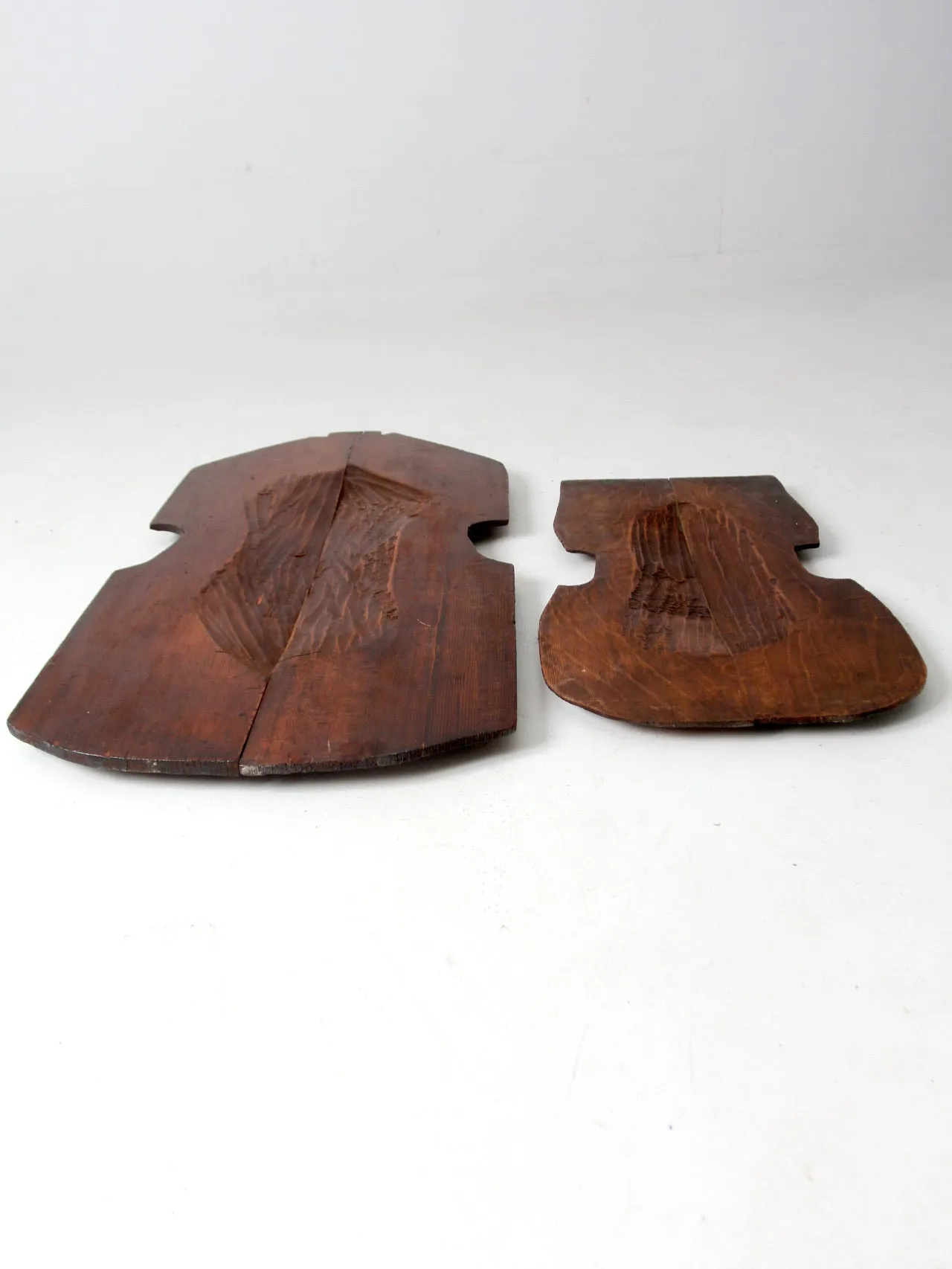 antique rustic unfinished cello body