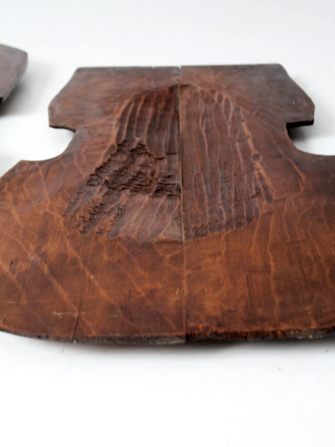 antique rustic unfinished cello body