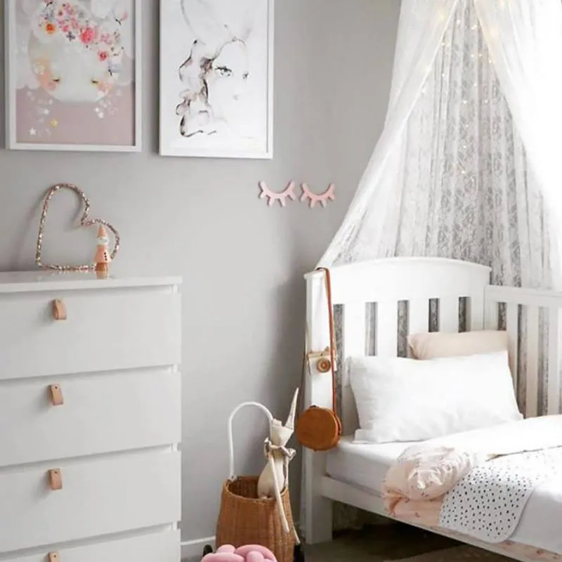 Baby Crib Lace Canopy