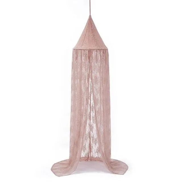 Baby Crib Lace Canopy