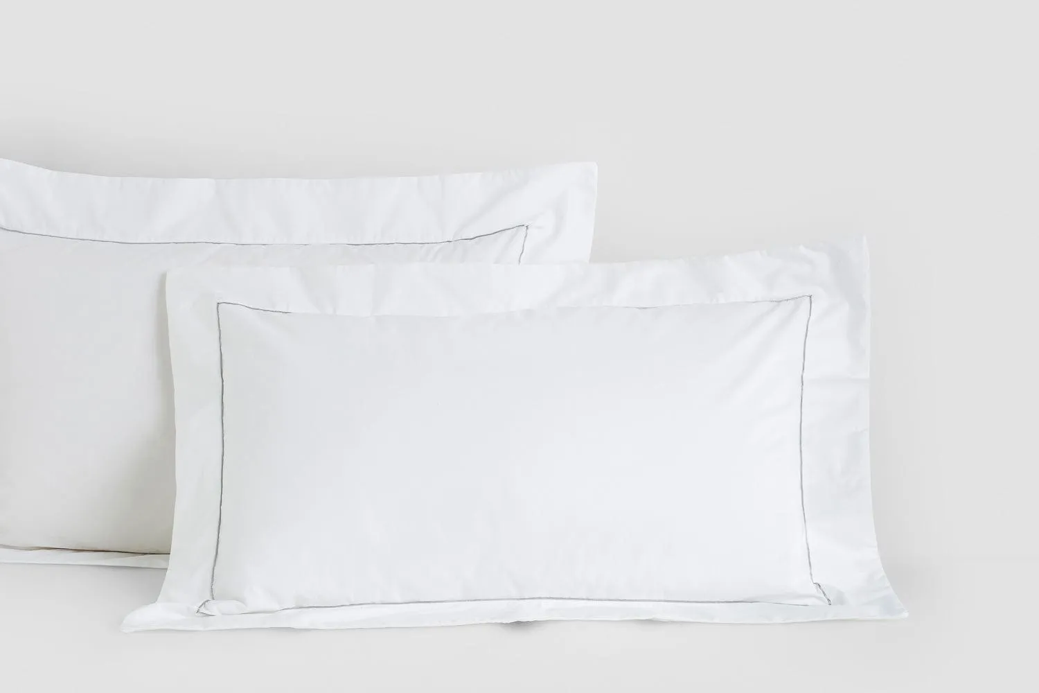 Bemboka Cotton Percale Pillow Cases with Piping