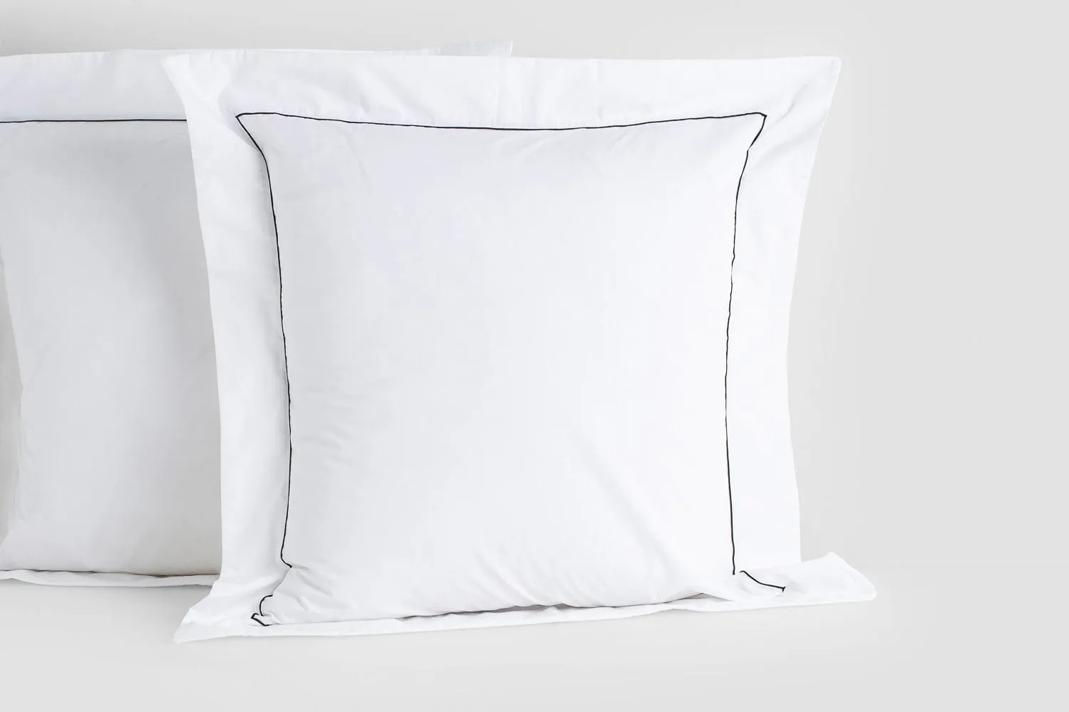 Bemboka Cotton Percale Pillow Cases with Piping