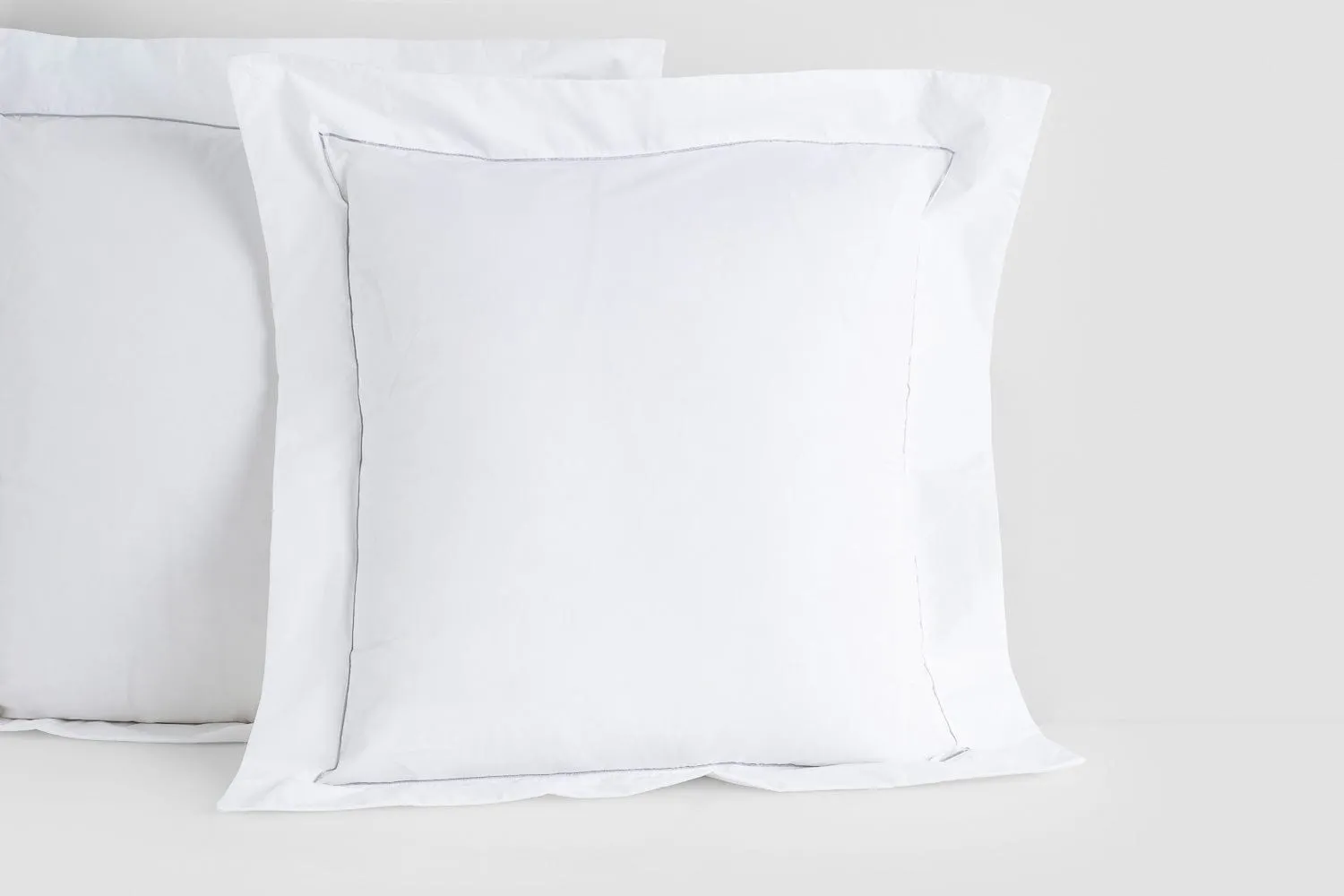 Bemboka Cotton Percale Pillow Cases with Piping