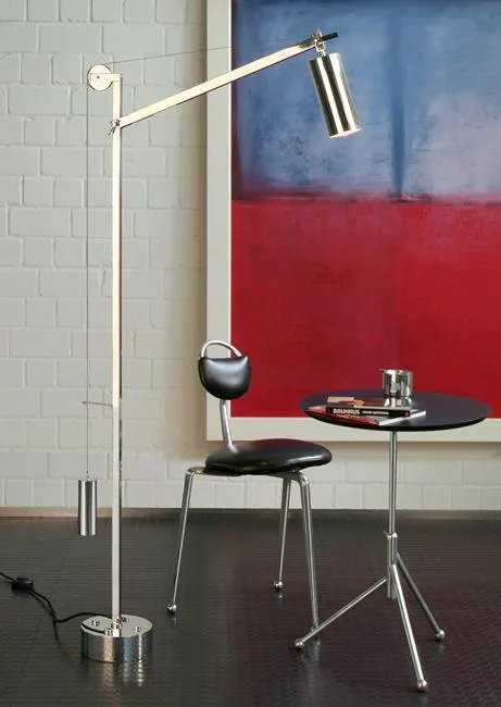 BH 23 Bauhaus Floor Lamp by TECNOLUMEN