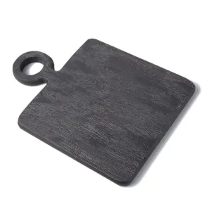 Black Mango Wood Mini Serving Board