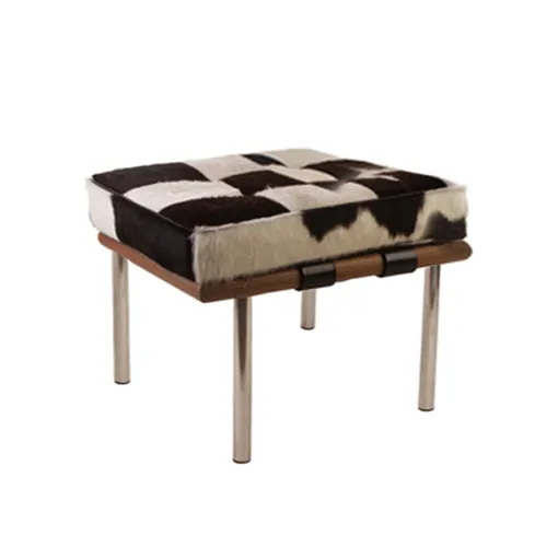 Cowhide Barcelona Ottoman