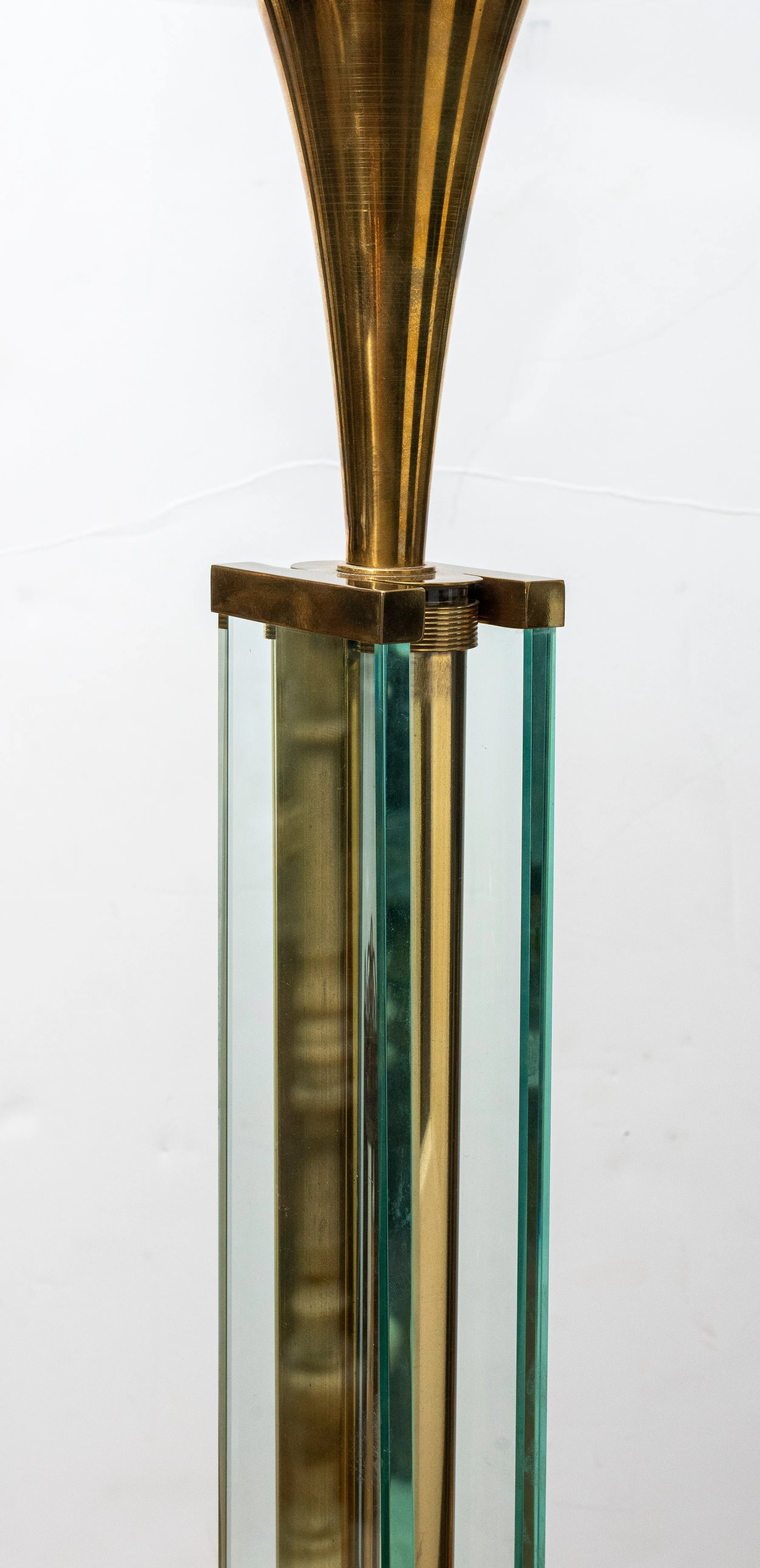 Fontana Arte Italian Modern Torchieres, Pair
