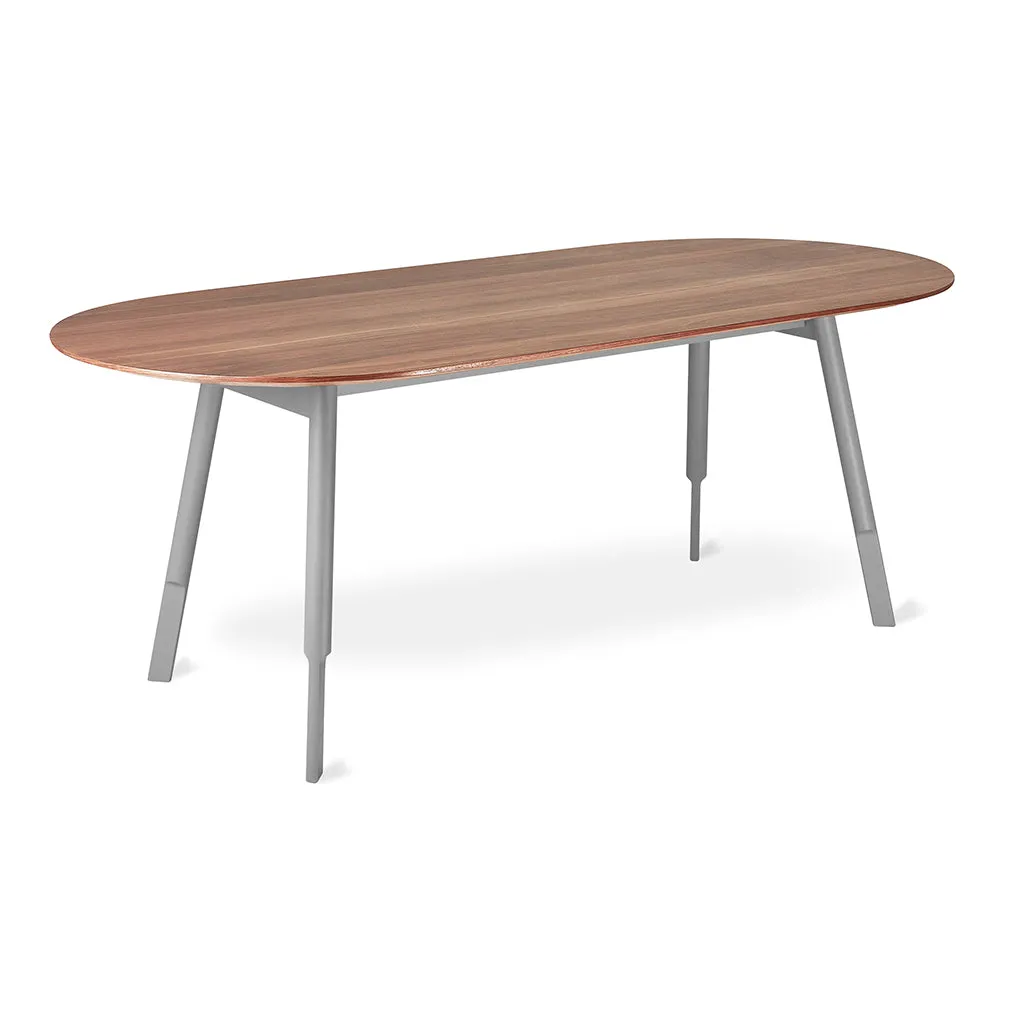 Gus* Modern Bracket Oval Dining Table