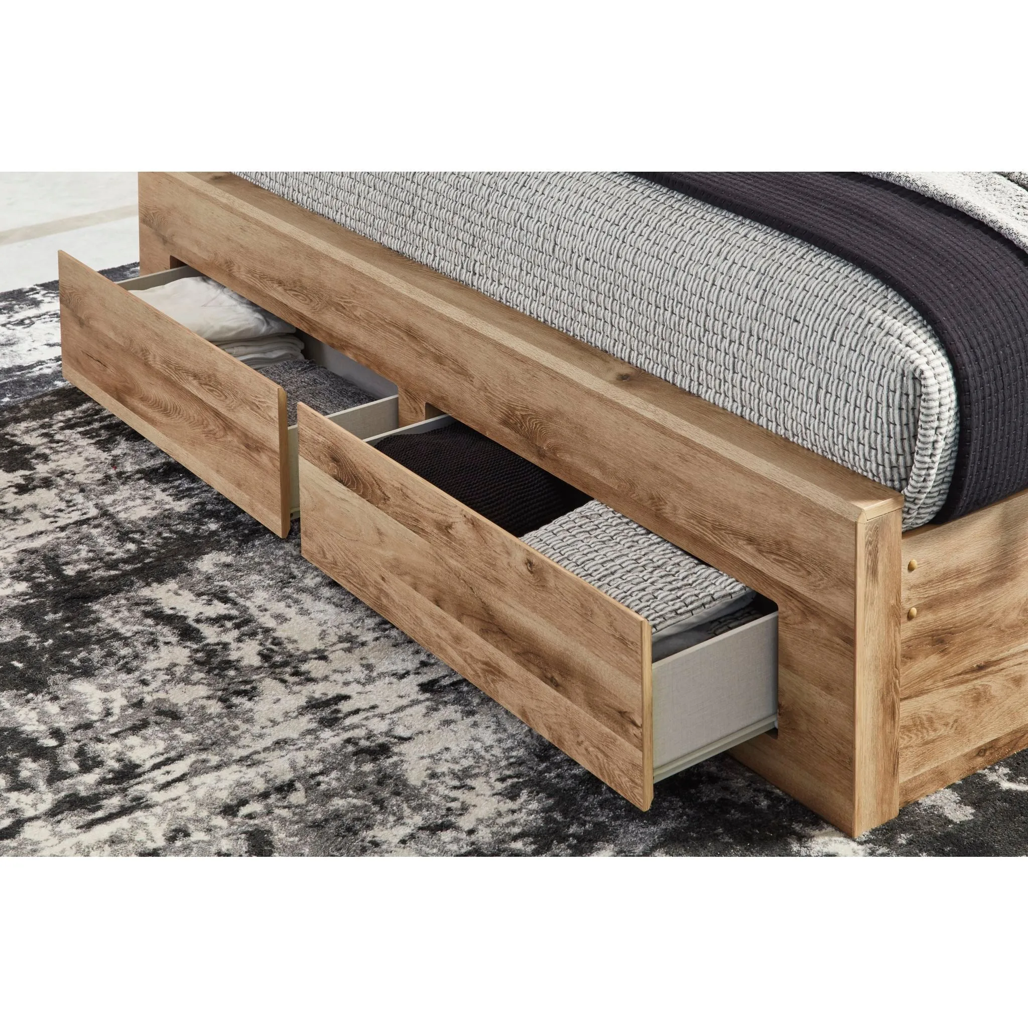 Hyanna Bed with 6 Drawer Storage