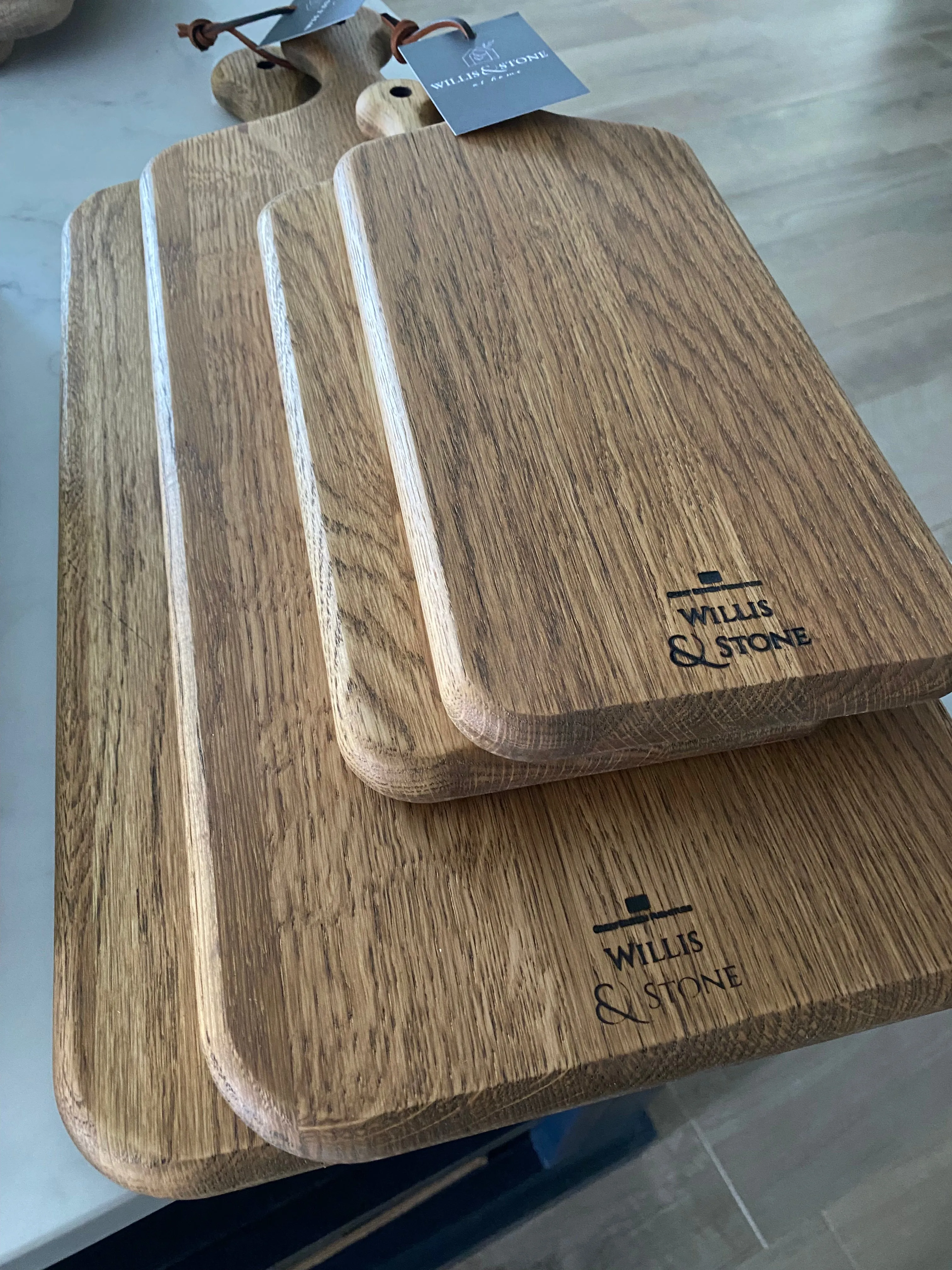 Large Solid oak Chopping Board / Serving Platter