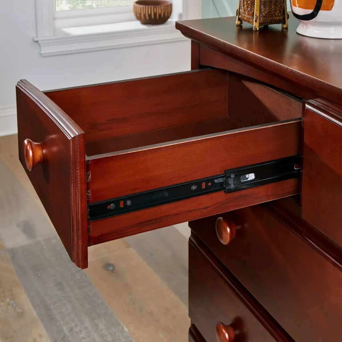 McKenzie Bedroom Collection in Dark Brown