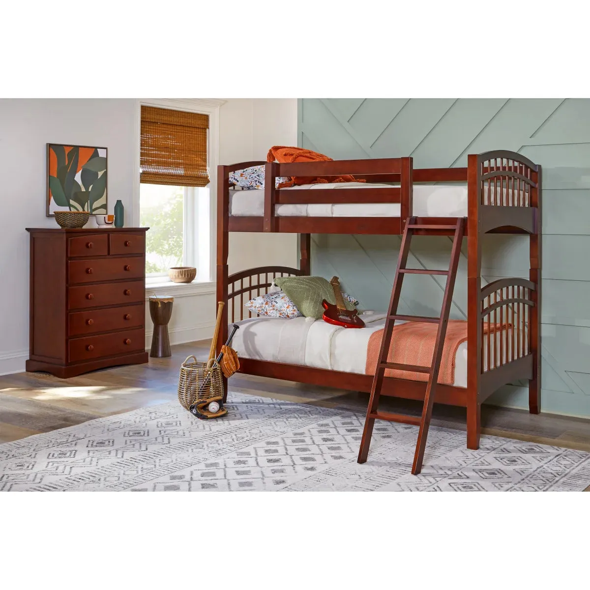 McKenzie Bedroom Collection in Dark Brown