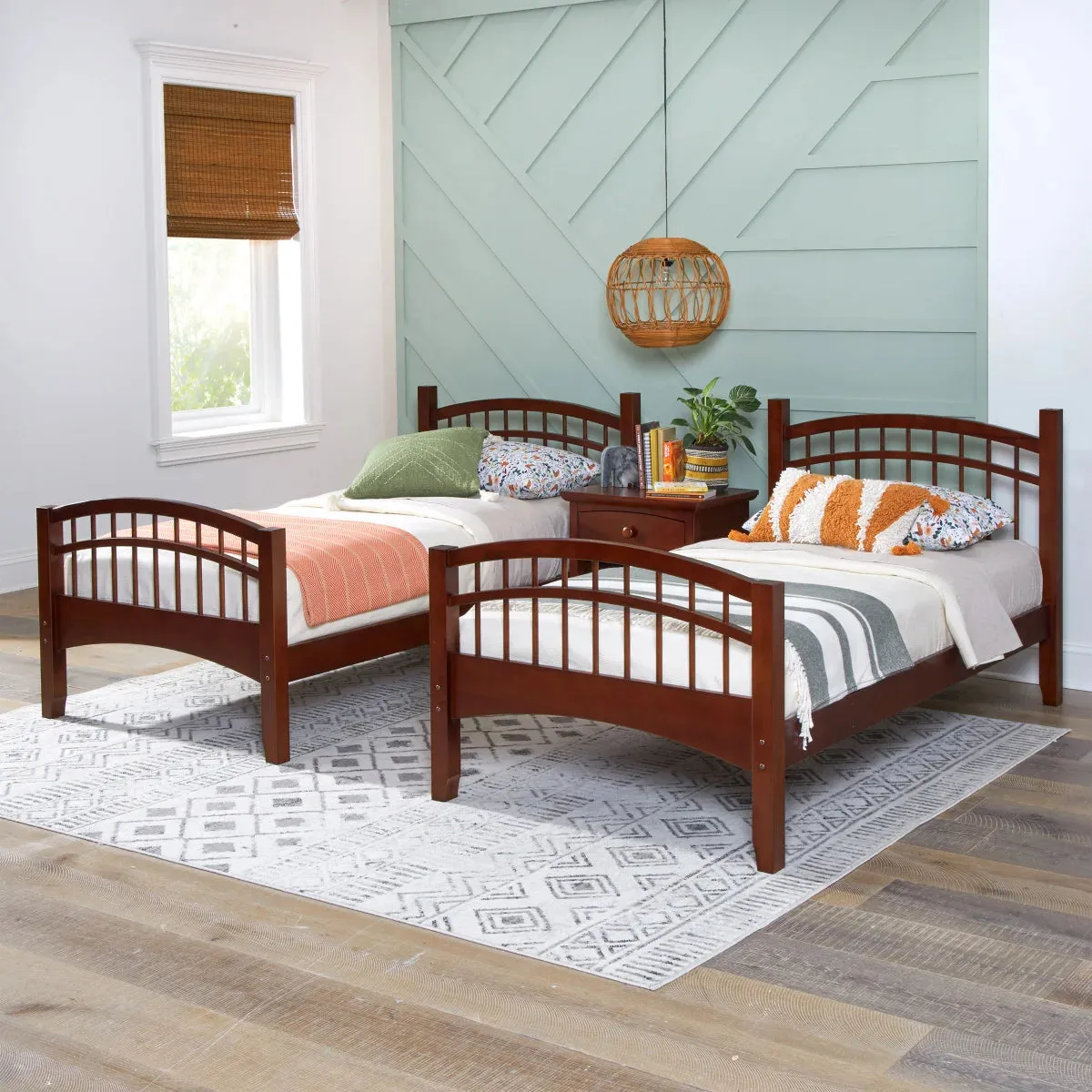 McKenzie Bedroom Collection in Dark Brown