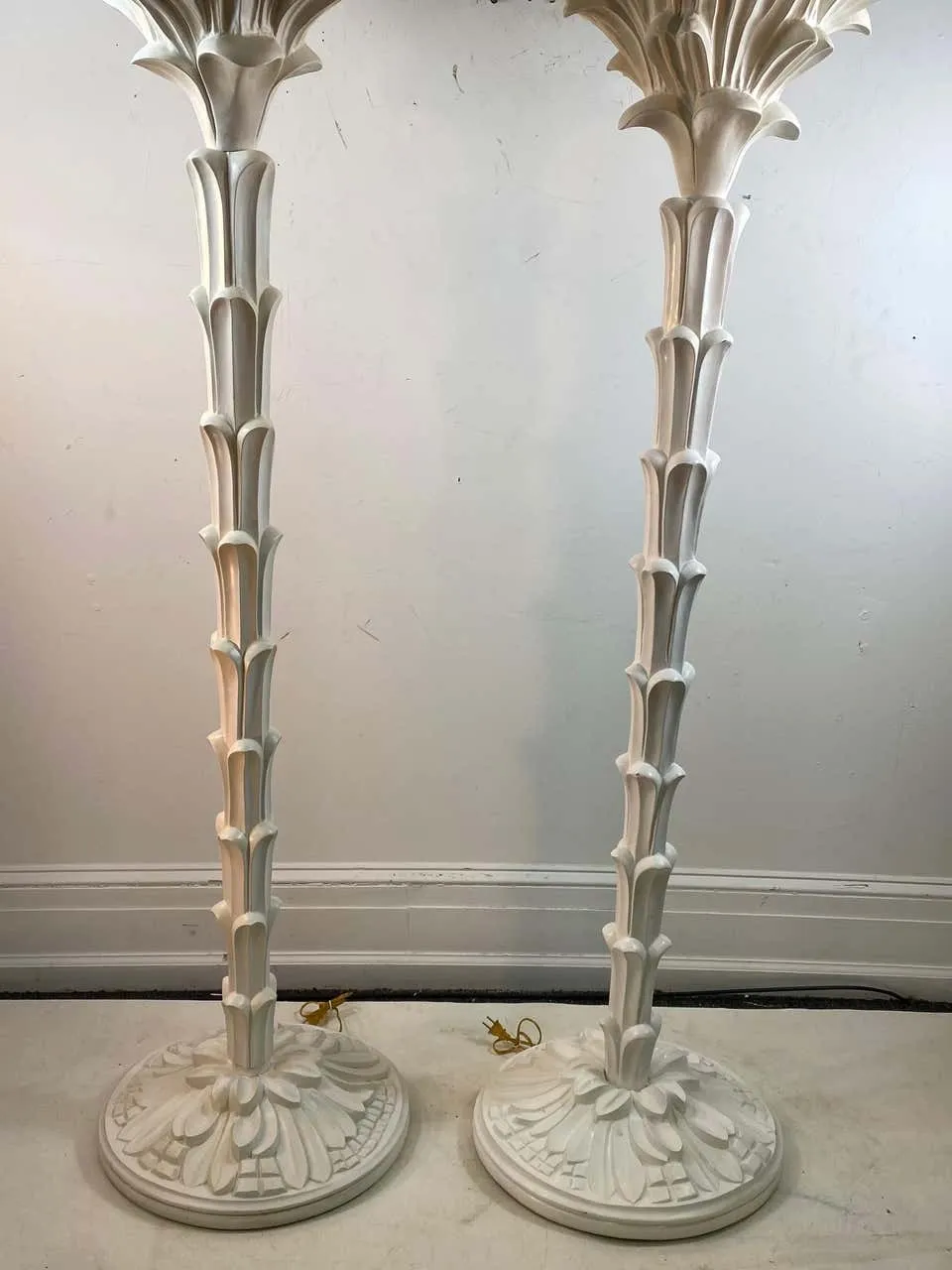 Modern Serge Roche Style Torchère Floor Lamps