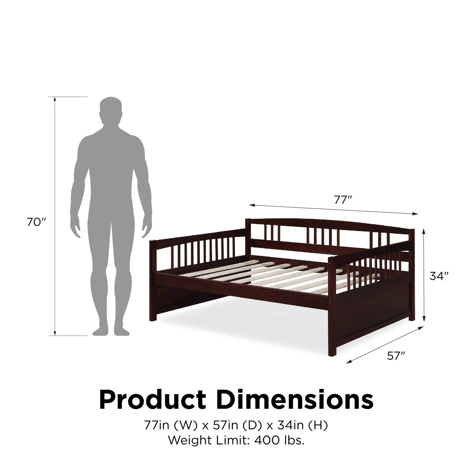 Morgan Wood Daybed