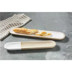 Mudpie Two-tone Skinny Serving Board Set