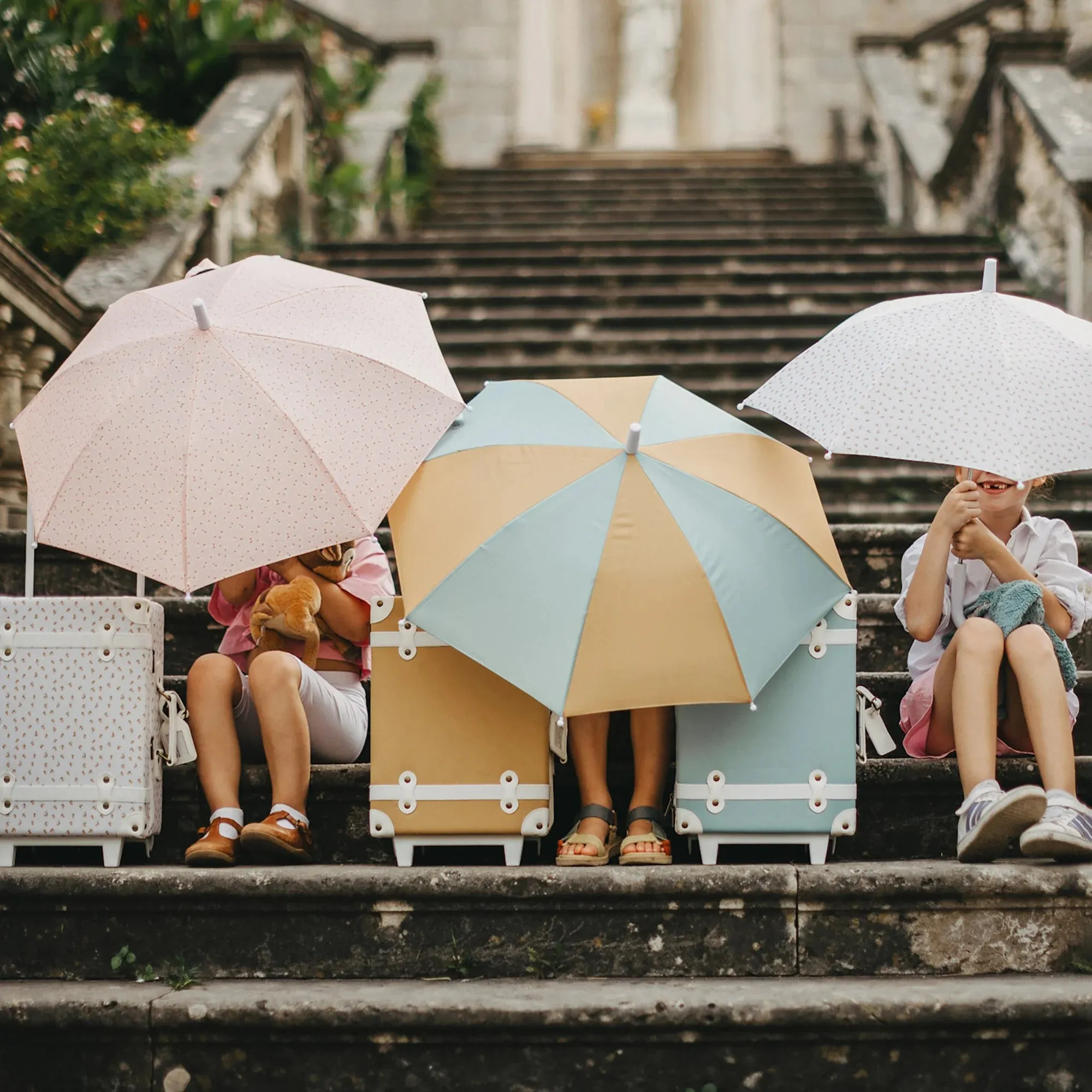 Olli Ella - See-Ya Umbrella - Pink Daisies