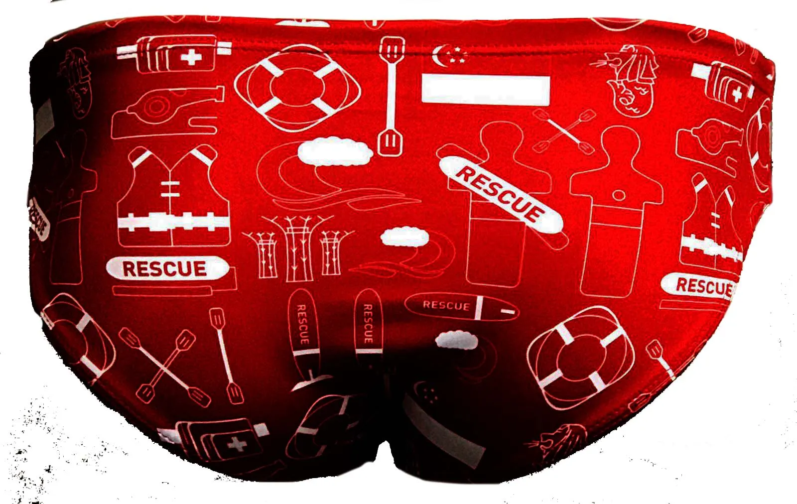 Past Custom Designed - Lifesaving SG 2018 Boys/Men Swim Trunks No Name (Pre-Order)