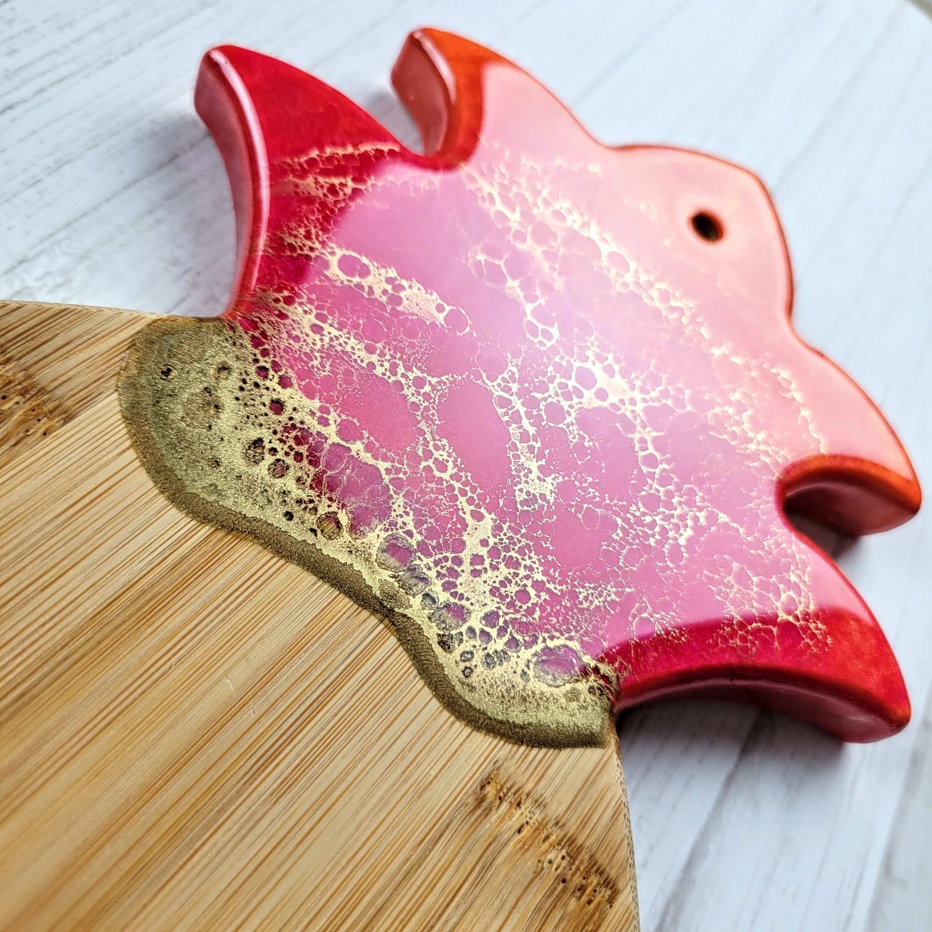 Pretty Pineapple Serving Board
