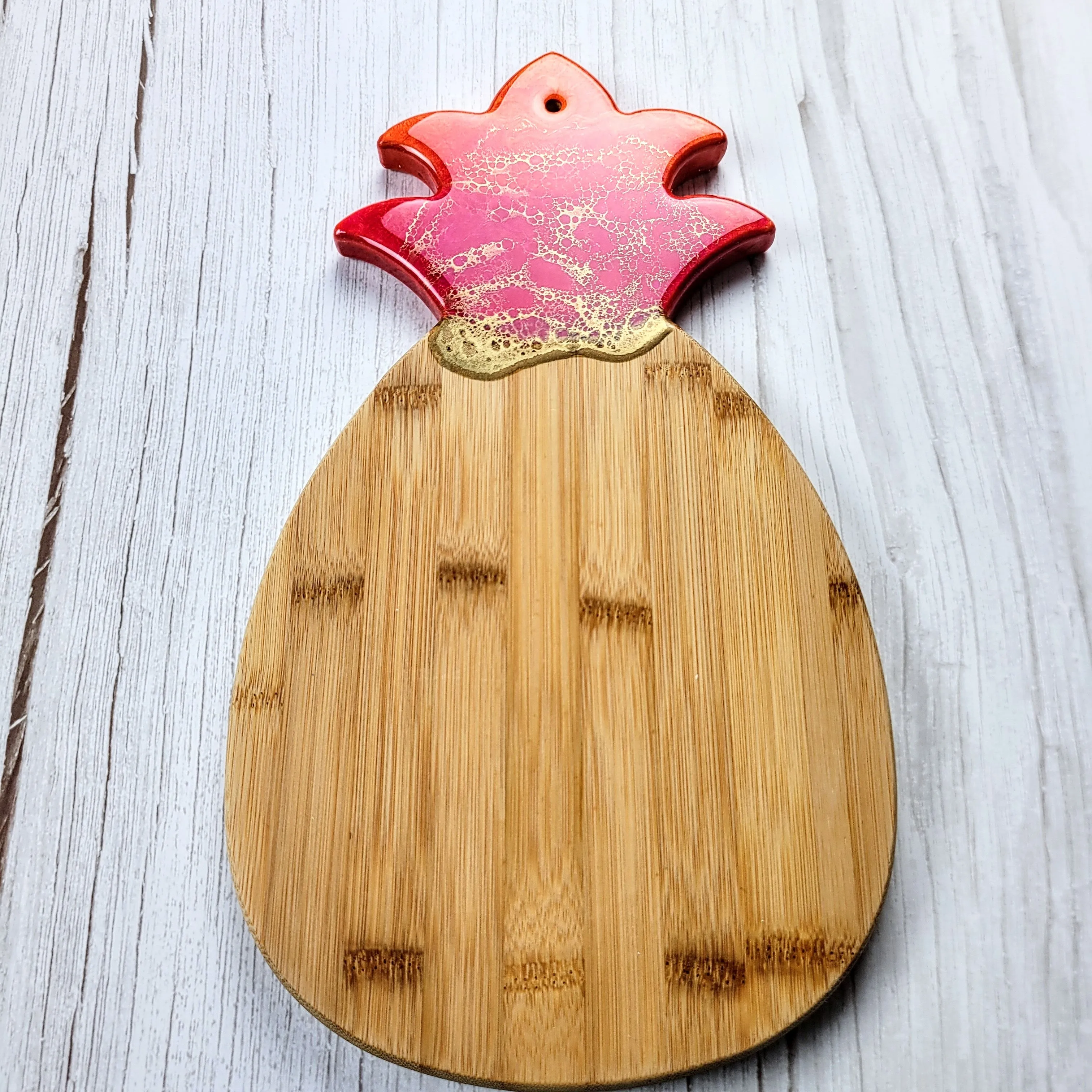 Pretty Pineapple Serving Board
