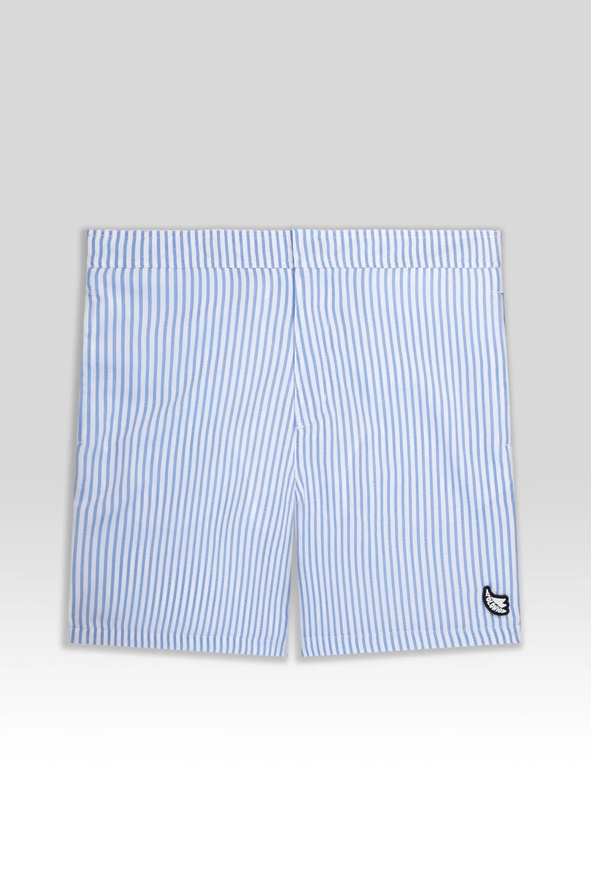 The Josh Swim Trunks in Seersucker Stripe